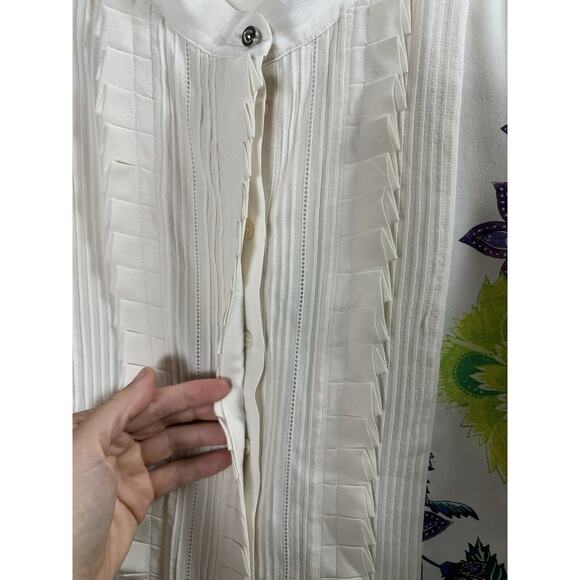 Roberto Cavalli Italian Silk Luxury Designer Maximalist Ruffle 2013 Resort Dress - Picture 6 of 11